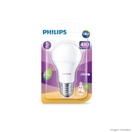Lâmpada LED 4,535W Bivolt Amarela Philips