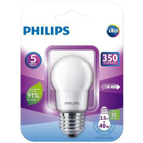 Lâmpada LED 8 Watts Philips 806L, Branca, 6500K