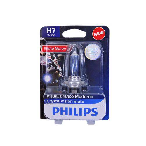 Lampada Super Branca Efeito Xenon H7 4300k Philips