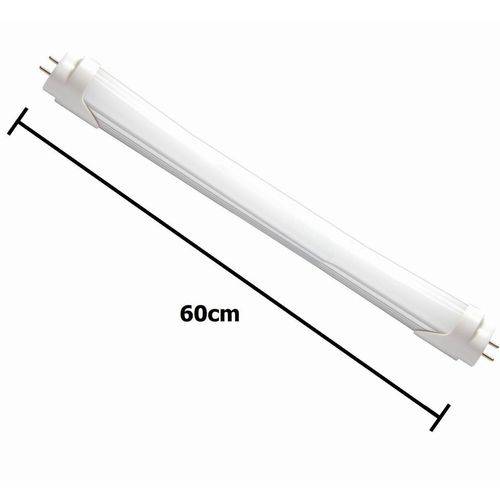 Lampada Tubular Led T8 10w Leitosa 60cm Branca Quente 3000k Bivolt G13 800 Lúmens