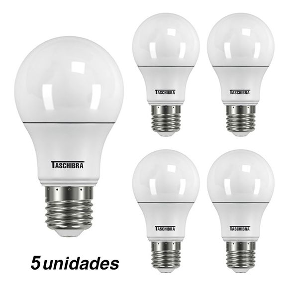 Lampadas de Led Taschibra Bulbo TKL 500 6500K (TKL 35) - Valor Unitário - Minimo de 05 Lampadas