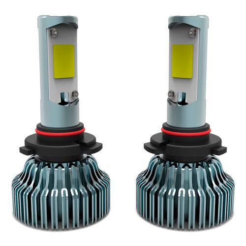 Lampadas LED 6000 Lumens GM Prisma 2006 a 2016 Farol Alto e Baixo