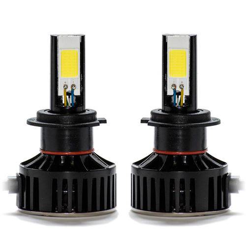 Lampadas LED 7400 Lumens GM Onix 2012 a 2016 Farol Alto e Baixo