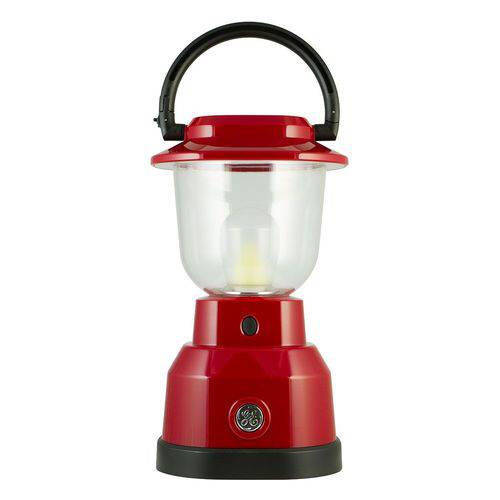 Lampião Vermelho General Electric em LED com 350 Lumens e 3 Níveis de Luz