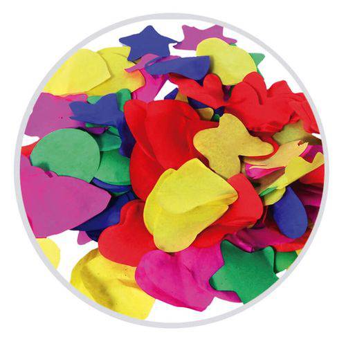 Lança Confetes Chuva Papel Colorido 30cm 12 Unidades SilverFestas