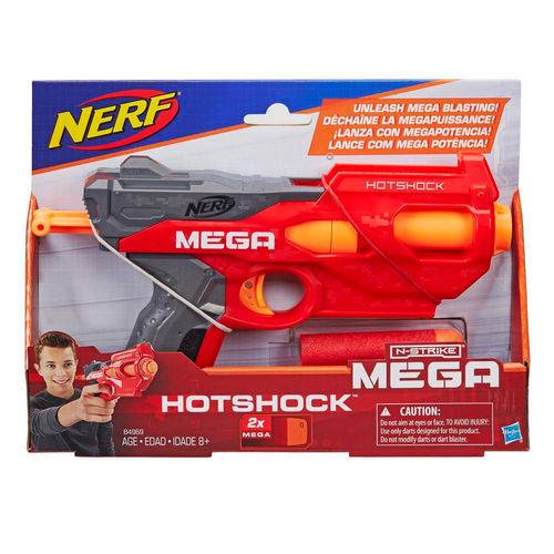 Lançador de Dardos Nerf Mega Hotshock Hasbro HAS-890
