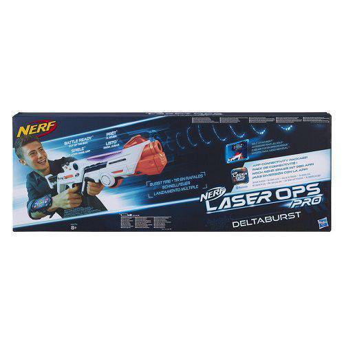 Lançador Nerf LASER Ops Pro Deltaburst com App Hasbro E2279