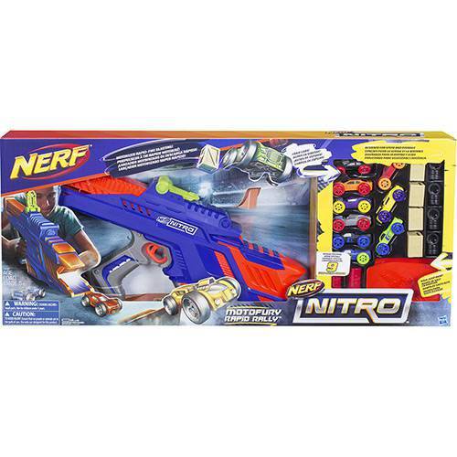 Lançador Nerf Nitro - Motofury Rap - Hasbro C0787