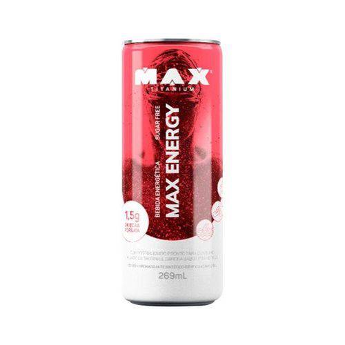 Lançamento Max Energy 269ml - Energy Drink - Max Titanium