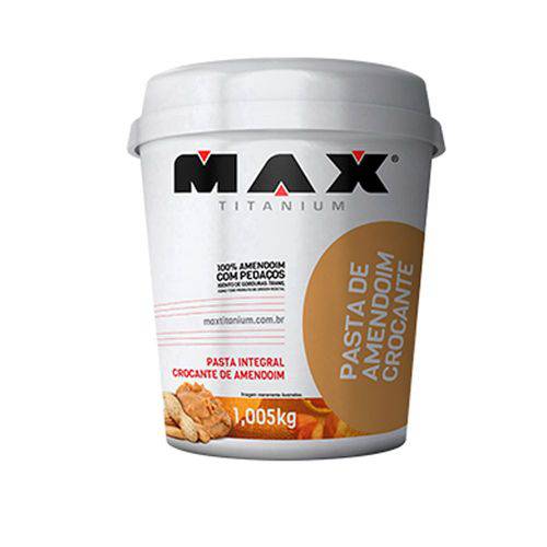 Lançamento Pasta de Amendoim Crocante - Max Titanium