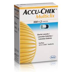 Lancetas Accu-Chek Multiclix C/ 102 Unidades - Roche