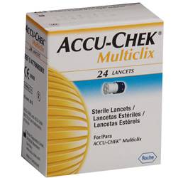 Lancetas Accu-Chek Multiclix C/ 24 Unidades - Roche