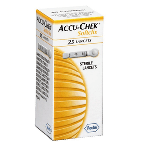Lancetas Accu-Chek Softclix com 25 Unidades Roche