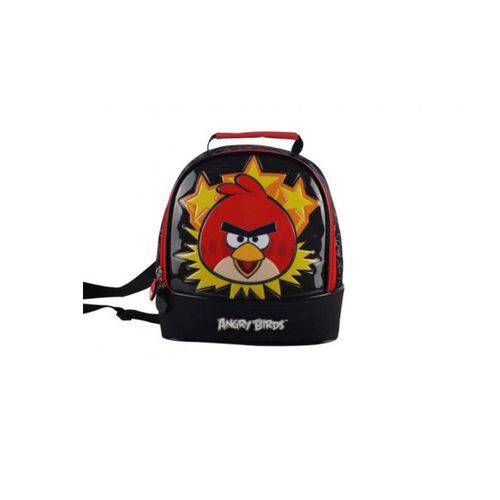 Lancheira Angry Birds Preta - Santino