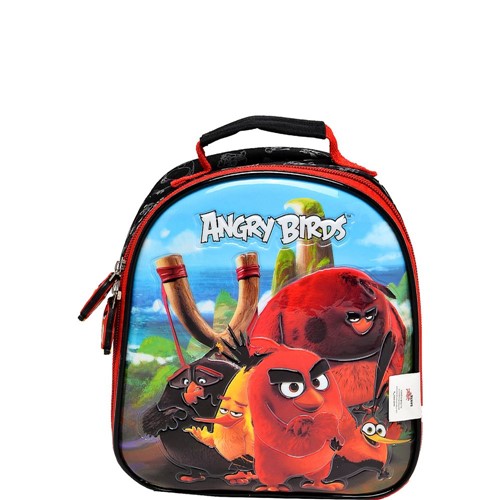 Lancheira Angry Birds Preto - ABL800401 SANYA