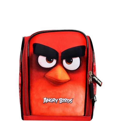 Lancheira 3D Angry Birds Vermelha - ABL801603 SANYA