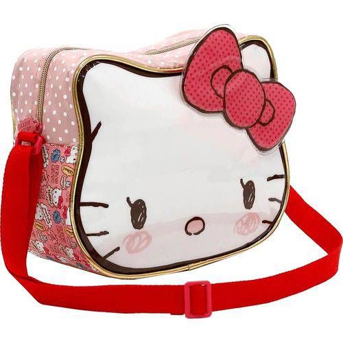 Lancheira Termica Infantil 3d Hello Kitty Original Nf
