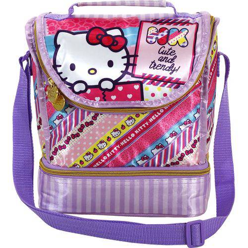 Lancheira Térmica Infantil Hello Kitty - Ref: 7884 - Xeryus