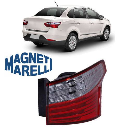 Lanterna Fiat Grand Siena 2012/2014 Lateral Lado Carona Original Magneti Marelli