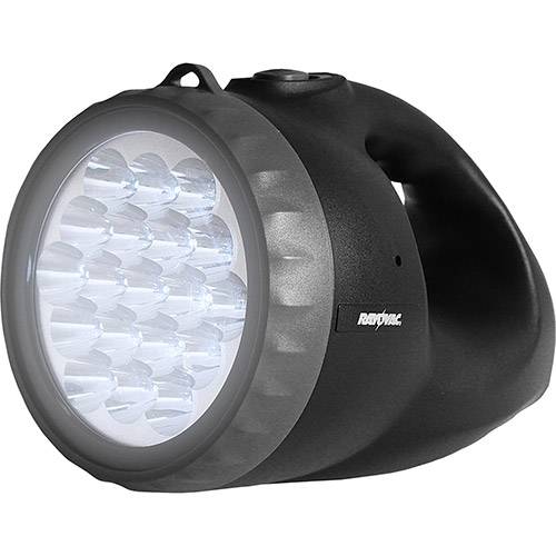 Lanterna Recarregável Rayovac 19 LED CM-4 - Preta