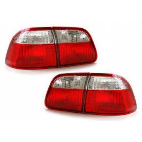 Lanterna Traseira Red Clear Honda Civic Sedan 99-00 DEPO