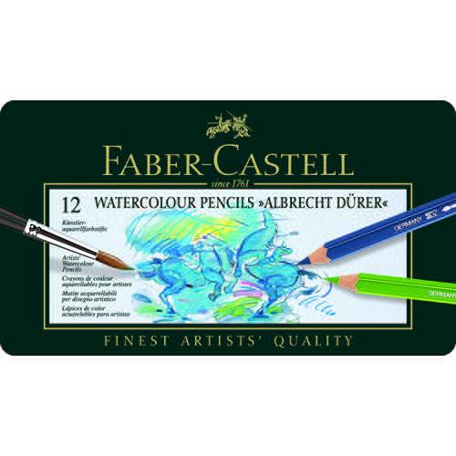Lápis Aquarela Albrecht Dürer Estojo com 12 Cores Ref.117512 Faber-castell