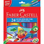 Lápis de Cor Aquarelável C/ 24 Cores - Faber-Castell