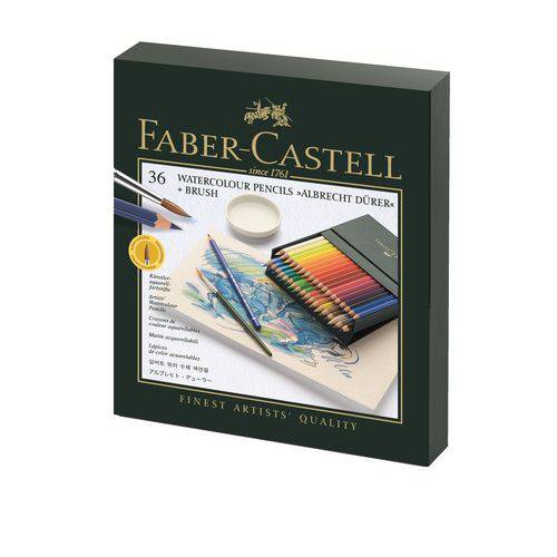 Lápis de Cor Aquarelável Faber Castell Albrecht Durer Box 036 Cores 117538
