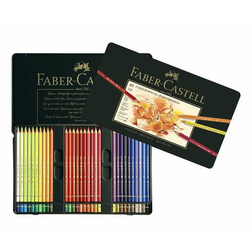 Lápis de Cor Polychromos Estojo com 60 Cores Ref.110060 Faber-castell