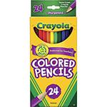 Lápis de Cor Redondo Longo 24 Cores - Crayola