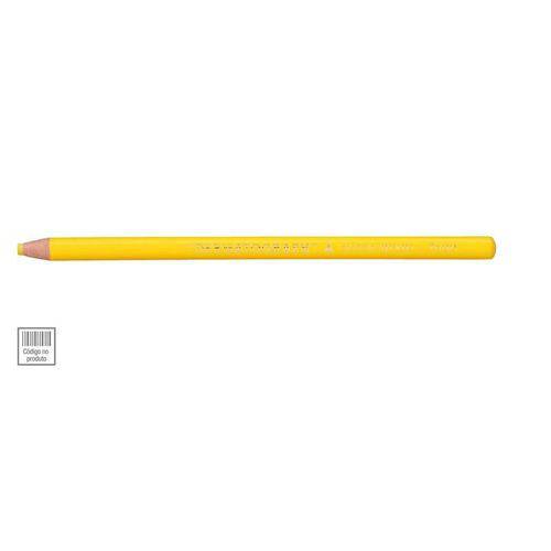 Lápis Dermatográfico Redondo Amarelo Caixa com 12 Un. 7600 Mitsubishi 02862