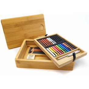 Lápis Esboço Sketch Set Bamboo Estojo com 30 Unidades Ref.50175 Conté