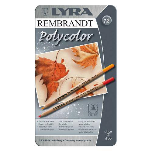 Lápis Polycolor Rembradt Lyra com 12 Cores - 2001120