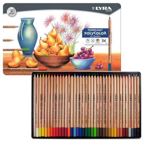 Lápis Polycolor Rembradt Lyra com 36 Cores - 2001360