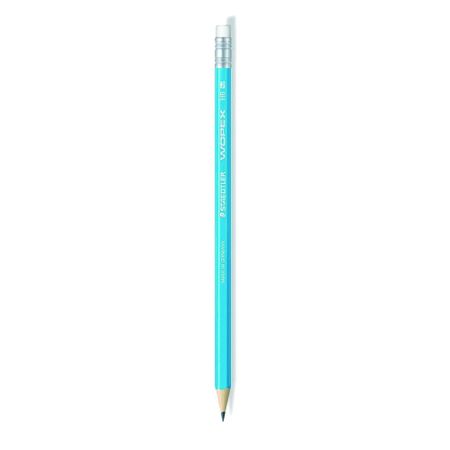 Lápis Preto com Borracha HB2 Wopex Staedtler - Azul