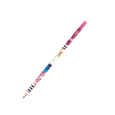 Lápis Preto com Borracha Tris - Barbie Modelo 02
