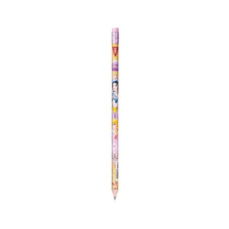 Lápis Preto com Borracha Tris - Disney Princess - Modelo 04