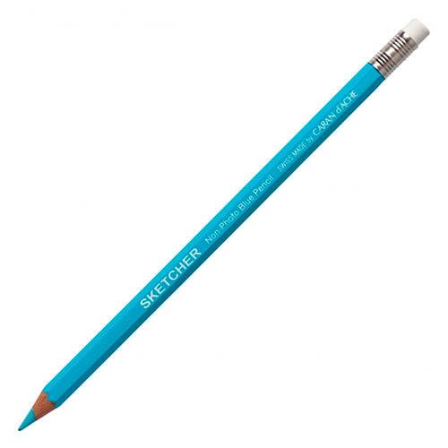 Lápis Sketcher Azul Caran Dache com 2 Unidades - 903.302