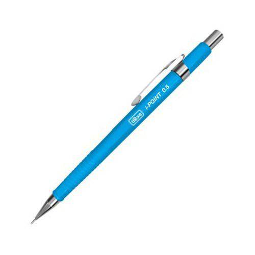 Lapiseira 0,5mm I-Point Neon Azul Tilibra