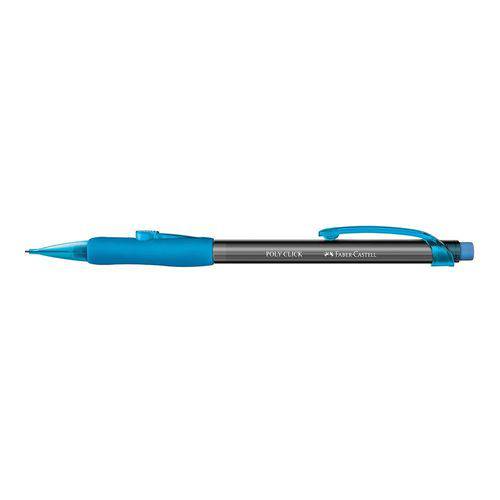 Lapiseira 0,5mm Poly Click Azul Faber-Castell