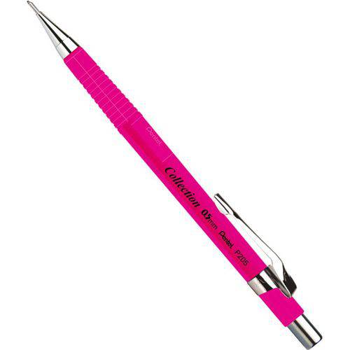 Lapiseira Pentel P200 Sharp Neon 0,5 Mm - Rosa