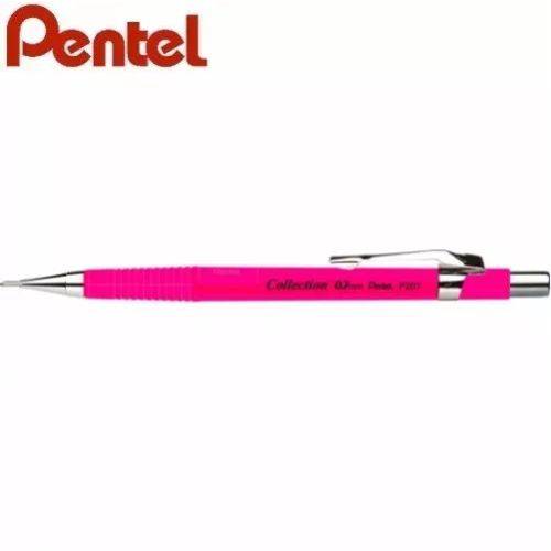 Lapiseira Pentel Sharp 200 0,7mm P207 Rosa Fluo