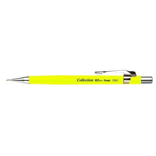 Lapiseira Sharp 0,7 Corpo Amarelo Fluorescente
