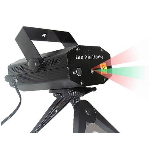Laser Mini Projetor Holográfico com Efeitos Especiais Hrs02ad Controle Remoto