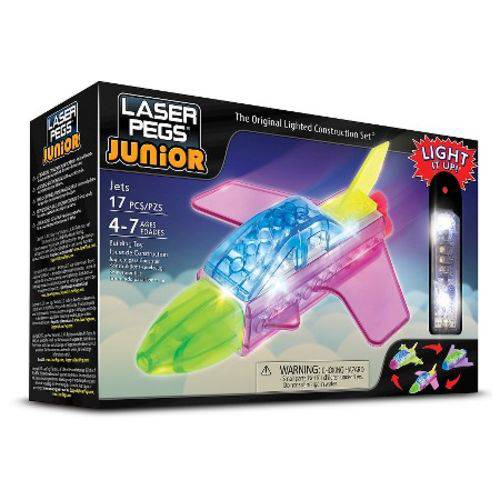 Laser Pegs Jatos - 3 em 1 Zippydo