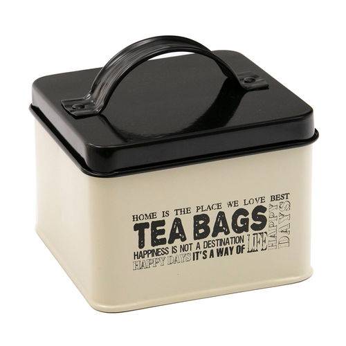 Lata Decorada de Metal Tea Bags - Sottile