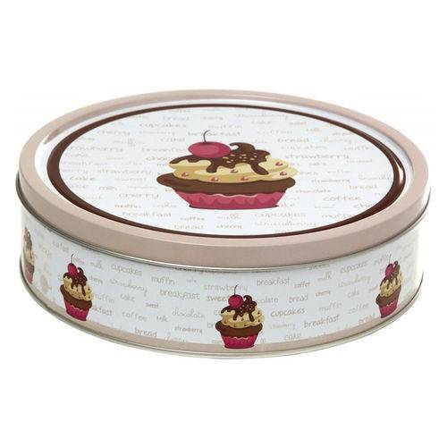 Lata Organizadora Grande Allegro Cranberry Cupcake