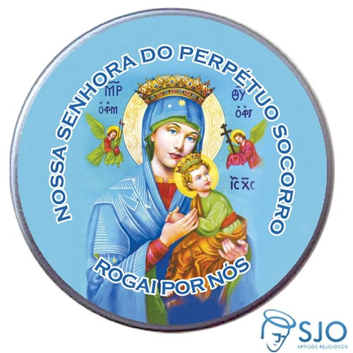 Latinha de Nossa Senhora do Perpétuo Socorro | SJO Artigos Religiosos
