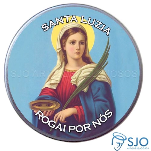 Latinha de Santa Luzia | SJO Artigos Religiosos