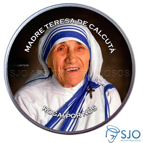 Latinha de Santa Teresa de Calcutá | SJO Artigos Religiosos
